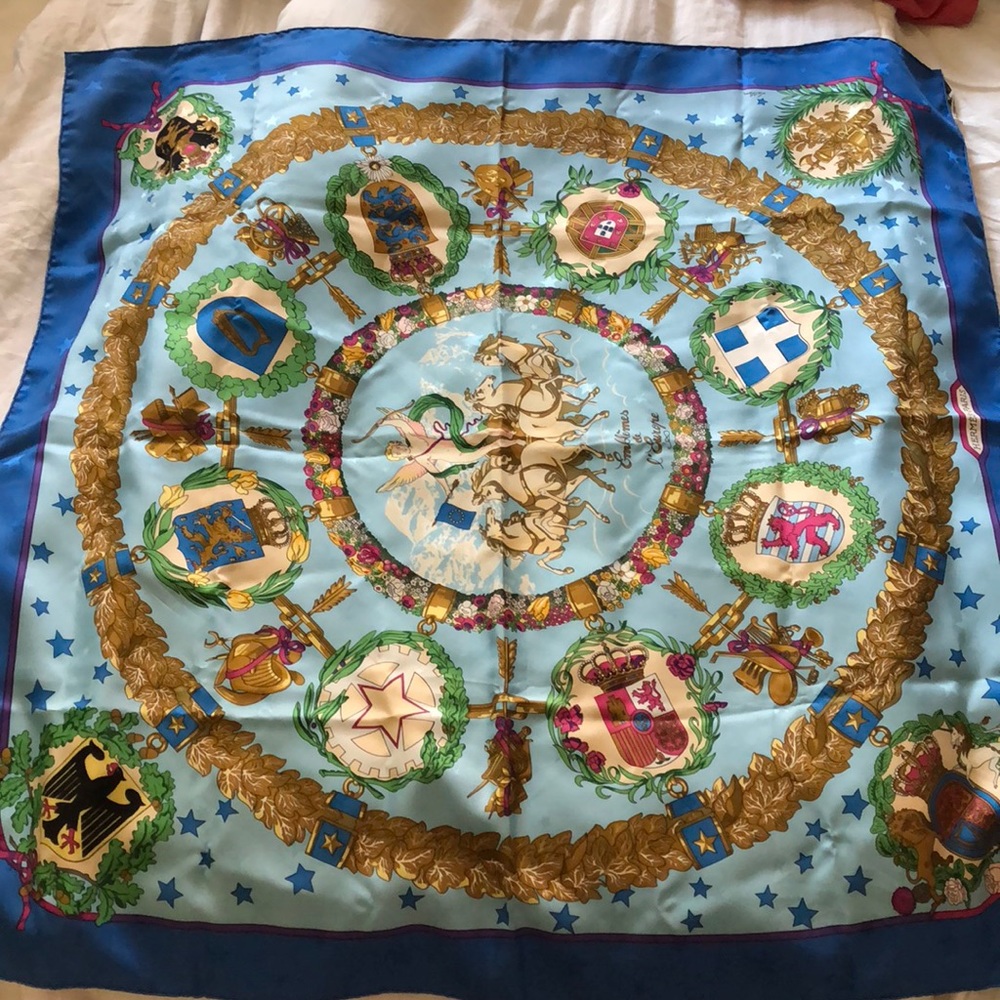 💫Hermès💫 Emblèmes de l’Europe scarf